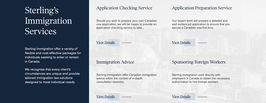 Sterling Immigration 2