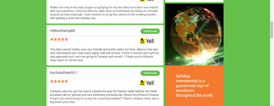 alliance visas 2