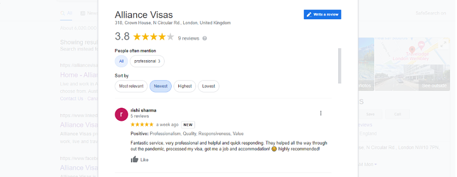 alliance visas 3