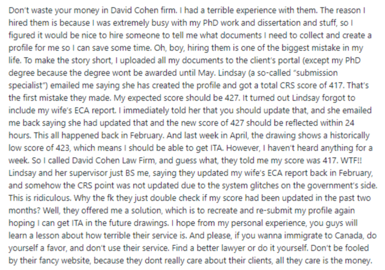 Canada Visa Review
