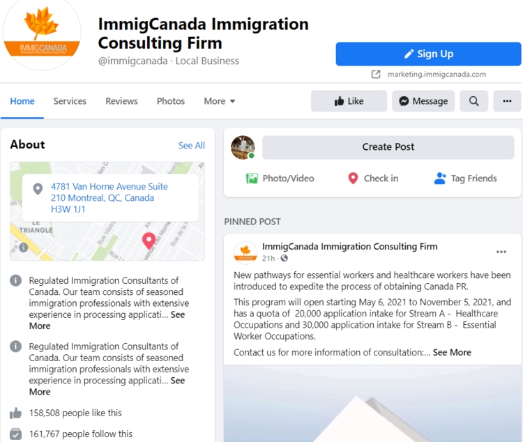 IMMIGCANADA Review